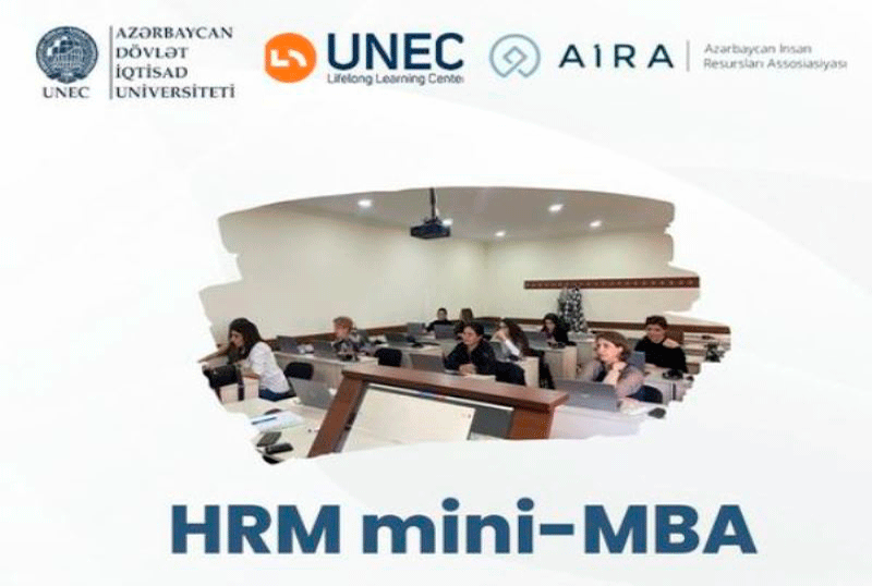 UNEC İnsan Resurslarının İdarəedilməsi (HRM) mini-MBA təlimlərinə start verir