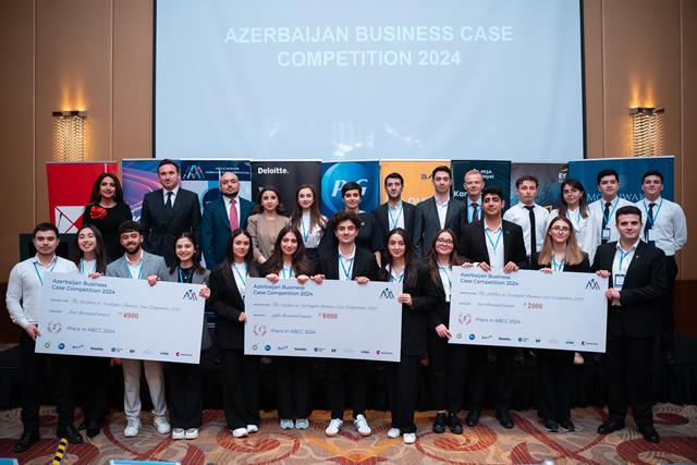  UNEC komandaları “Azərbaycan Biznes Keys Yarışı 2024”ün qalibi oldu
