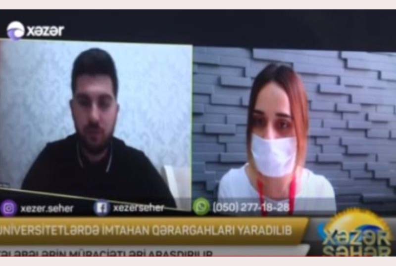 UNEC-də virtual imtahan qərargahları yaradılıb- XƏZƏR TV