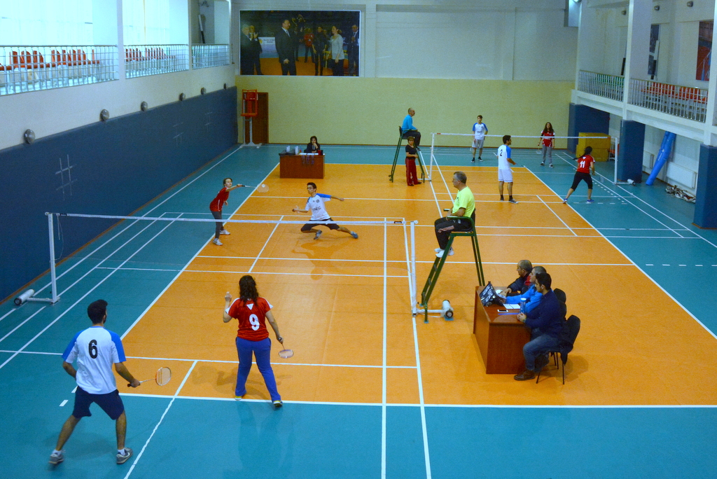 1-DSC_5025 UNEC-in badmintonçuları güclərini sınayıblar