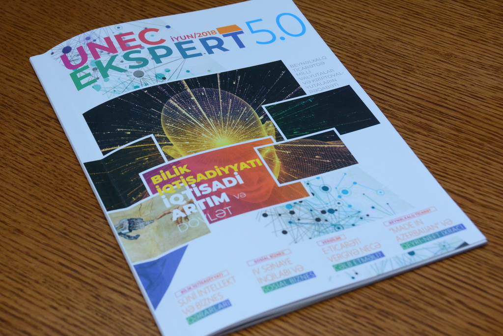 unec_7 “UNEC ekspert” jurnalının ilk sayı işıq üzü görüb