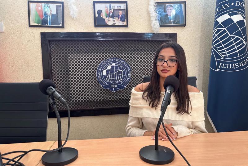 Radio UNEC-də &ldquo;Tələbə Rektoru&rdquo; verilişinin n&ouml;vbəti buraxılışı efirə gedib