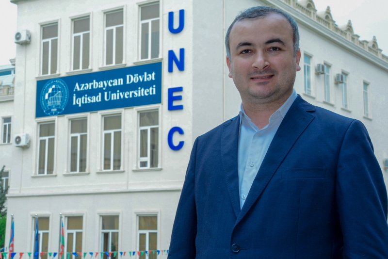 Anar-Bayramov-1 UNEC inkişaf edən Azərbaycan iqtisadiyyatını lazımi kadrlarla təmin edən əsas mənbədir