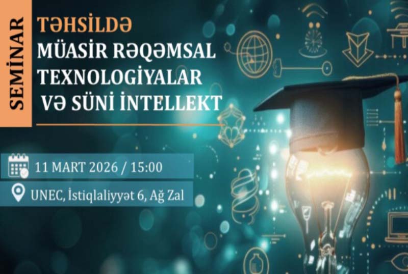 Aİ-seminar_040326 UNEC professoru Azərbaycan və İran əlaqələrini təhlil edib