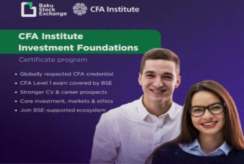 UNEC tələbələri üçün CFA İnstitutunun sertifikatını əldə etmək imkanı!