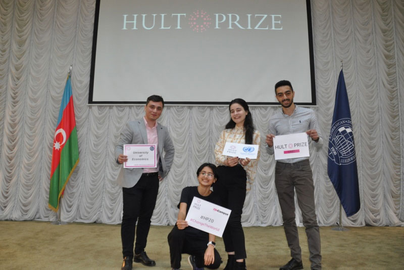 Hult Prize yarışmasının UNEC qalibləri: Green Brain