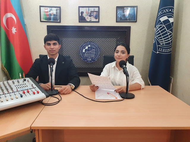 Rəqəmsal könüllülər təşkilatının sədri Radio UNEC-də qonaq olub