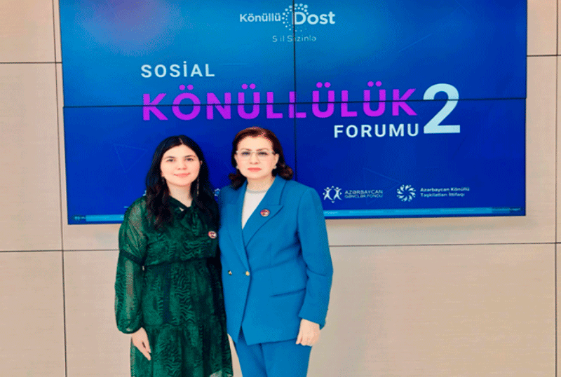 UNEC əməkdaşları “Sosial sahədə Könüllülük – 2” forumunda iştirak ediblər