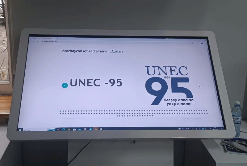 UNEC Kitabxana-İnformasiya Mərkəzi 95 illik yubileyi ərəfəsində virtual sərgi təşkil edib