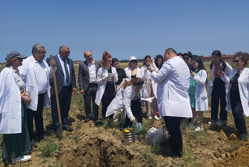 MF_tedqiqat_050623 UNEC kollektivi Quba Soyqırımı Memorial Kompleksini ziyarət edib