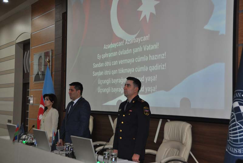 Maliyyə və mühasibat fakültəsində “Narkotik əsrin bəlasıdır, zərərli vərdişlərə “yox” deyək” mövzusunda tədbir keçirilib