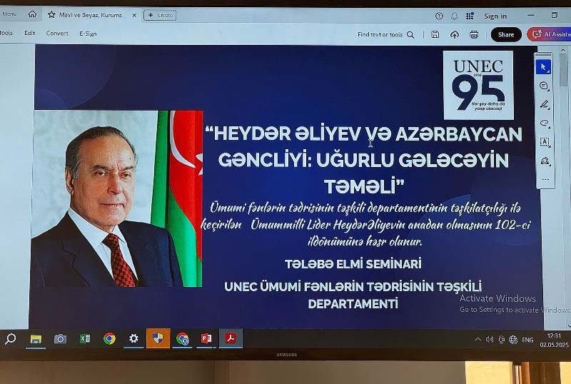 TEK_seminar_050525 Dövlət Vergi Xidməti tələbələr üçün Yay Təcrübə Proqramı təşkil edir