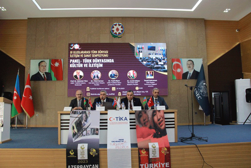 UNEC-də Türk Dünyasında Mədəniyyət və Əlaqələr mövzusunda panel iclası keçirilib