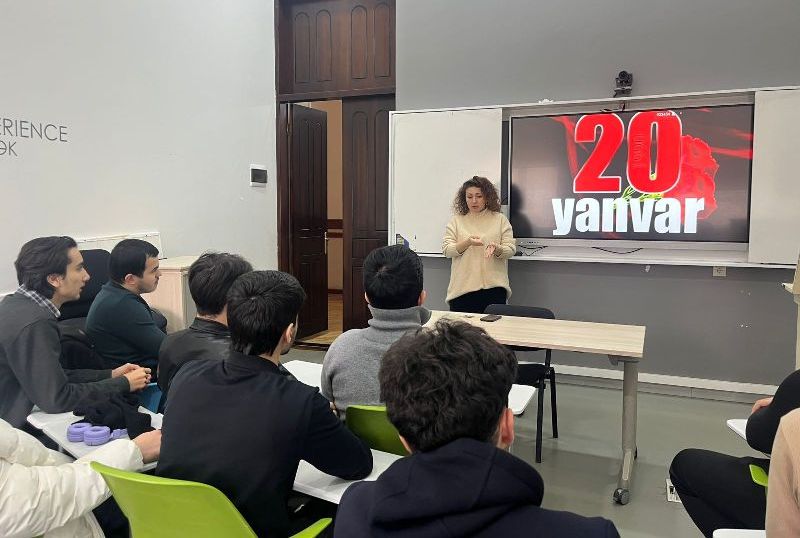 Tədbir_20_yanvar_Quliyeva_A._2 Ağdamda aparılan bərpa və quruculuq işləri UNEC professorunun şərhində 