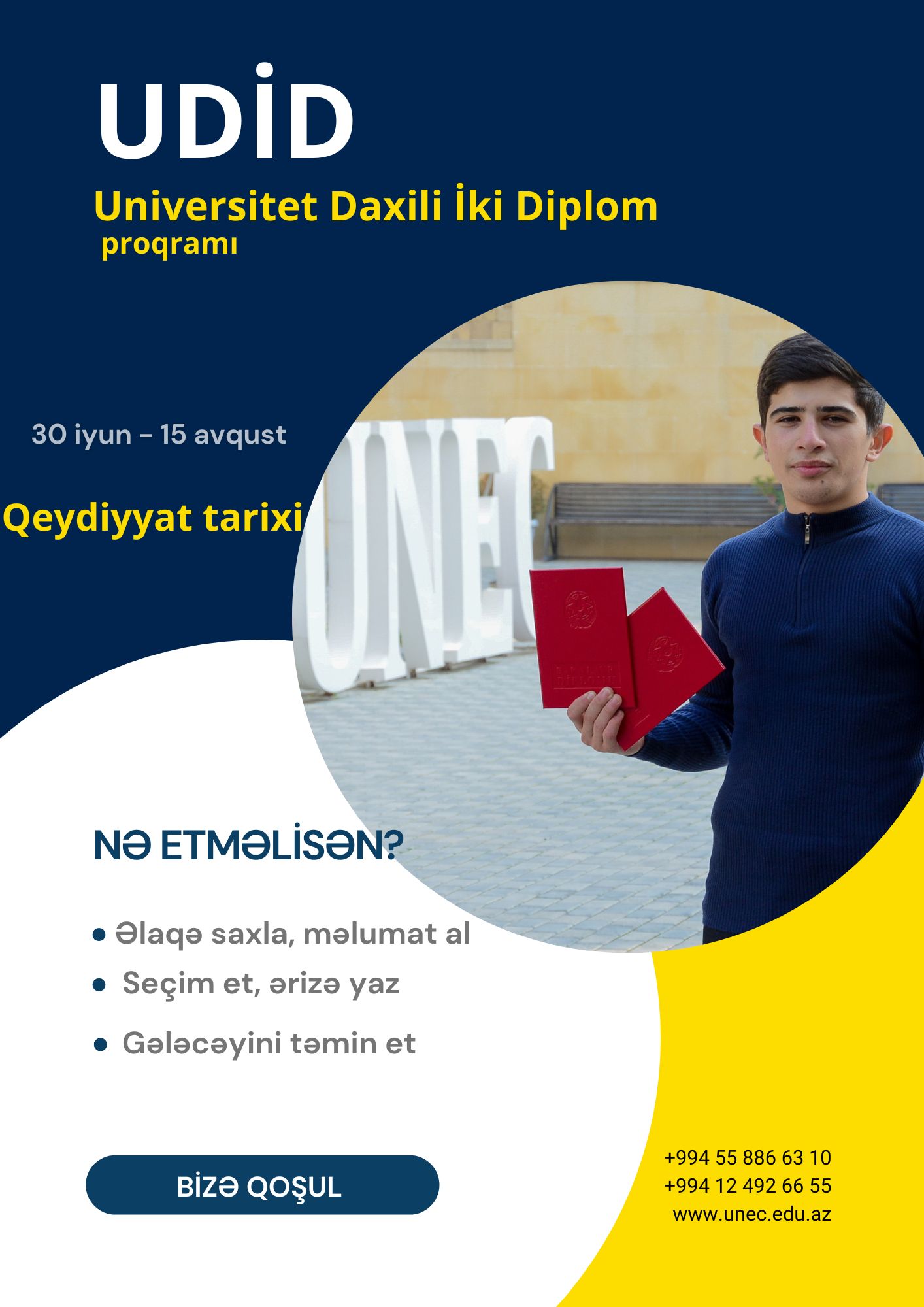 UDİD_poster UNEC-də əl işləri sərgisi keçiriləcək