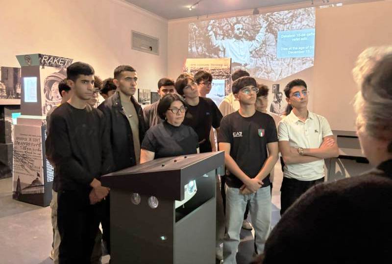 Mühəndislik fakültəsinin tələbələri akademik Yusif Məmmədəliyevin Memorial Muzeyinə ekskursiya ediblər