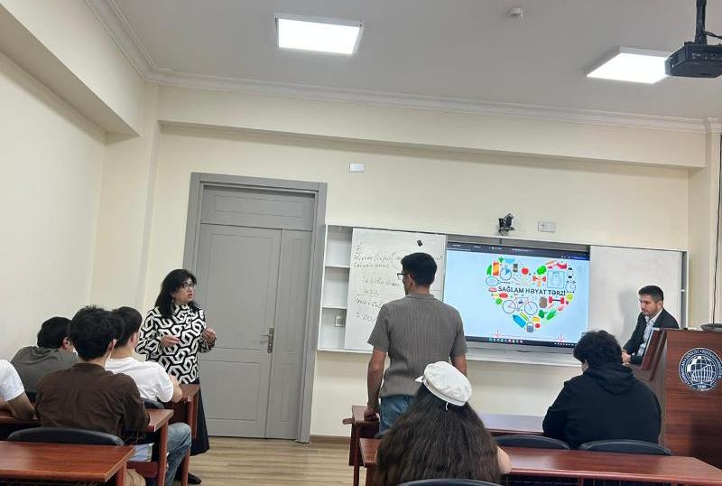 T&uuml;rk D&uuml;nyası İqtisad fak&uuml;ltəsində &ldquo;Gənclərin sağlam həyat tərzi&rdquo; m&ouml;vzusunda seminar ke&ccedil;irilib