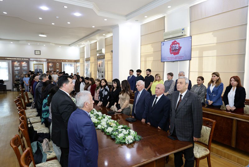 YAP_310326 UNEC-də &ldquo;UNEC Mədəni İrsin Təbliği&rdquo; Təşkilatının təqdimat mərasimi ke&ccedil;irilib