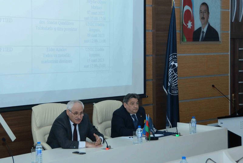 UNEC-də “Elm festivalı” çərçivəsində müxtəlif mövzularda 18 tədbir təşkil olundu