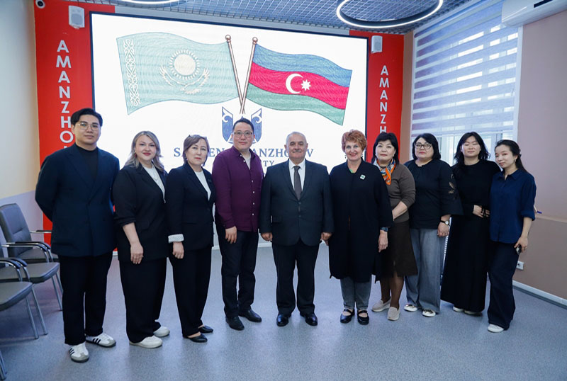 UNEC ilə Şərqi Qazaxıstan Universiteti arasında əməkdaşlıq genişlənir