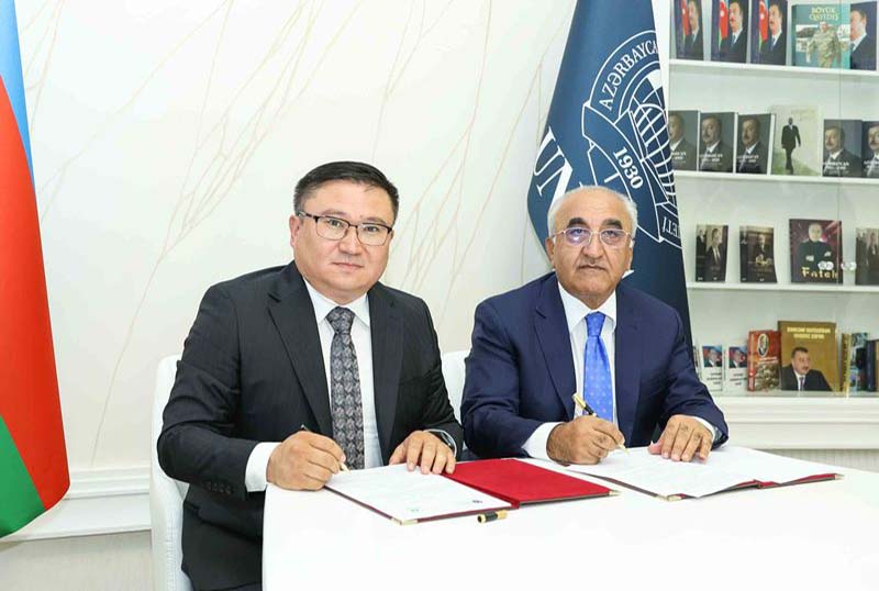 emekdashliq_230925 UNEC ilə Səmərqənd İqtisadiyyat və Xidmət Universiteti arasında əməkdaşlıq memorandumu imzalanıb | VİDEO