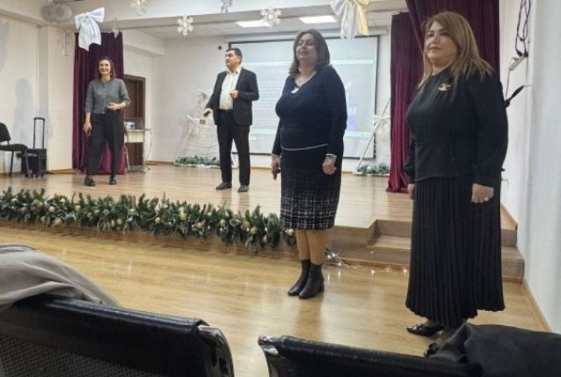 Rus İqtisad Məktəbinin n&uuml;mayəndələri &ldquo;Evrika&rdquo; liseyinin şagirdləri ilə g&ouml;r&uuml;ş&uuml;blər