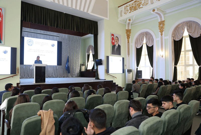 fenn_tedris_171024 Mühəndislik fakültəsində Dövlət müstəqilliyinin bərpasının 33-cü ildönümü qeyd edilib