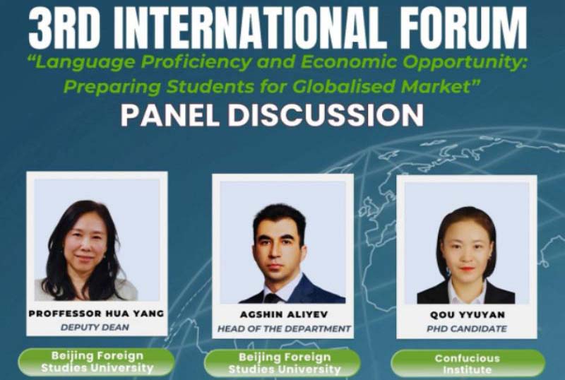 UNEC-də dil bacarıqlarına həsr olunan III Beynəlxalq Forum keçiriləcək