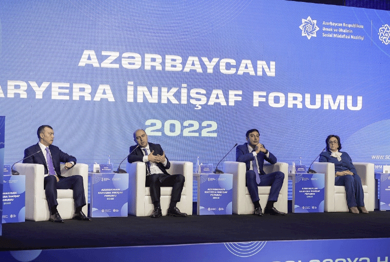 UNEC əməkdaşları Azərbaycan Karyera İnkişaf Forumunda iştirak ediblər
