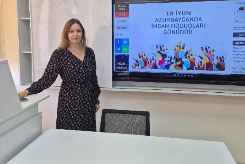 UNEC-də &ldquo;İnsan h&uuml;quqları aylığı&rdquo;na həsr olunmuş tədbir ke&ccedil;irilib