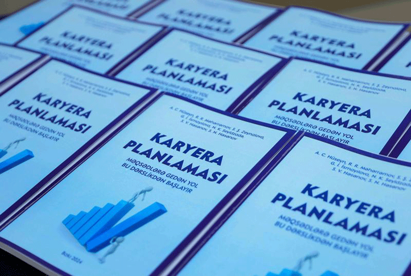 UNEC-də &quot;Karyera Planlaması&quot; adlı ilk dərslik nəşr olunub