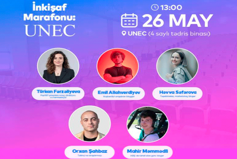 UNEC tələbələri üçün marafonu keçiriləcək