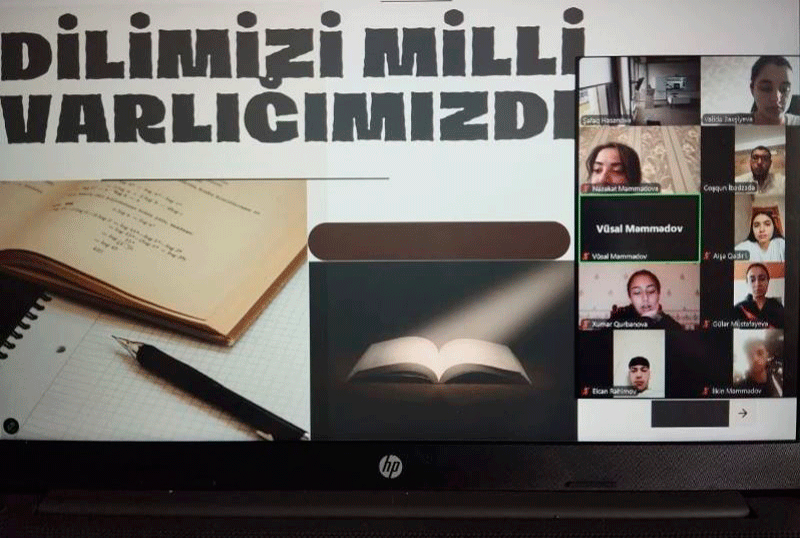  UNEC-də “Dilimiz –milli varlığımızdır”  mövzusunda müsabiqə keçirilib