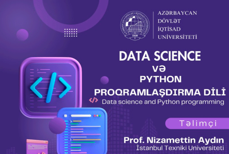 UNEC-də Data Science və Python proqramlaşdırma dili üzrə təlim proqramına start verilir