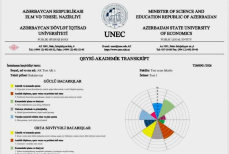 qeyri_akademik_transkript_170326 Atat&uuml;rk Beynəlxalq M&uuml;kafatına layiq g&ouml;r&uuml;lən UNEC professoru