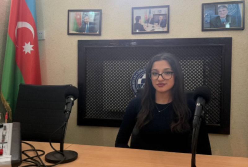 UNEC Radio-da Tələbə Rektoru Ayan Cavadzadə qonaq olub