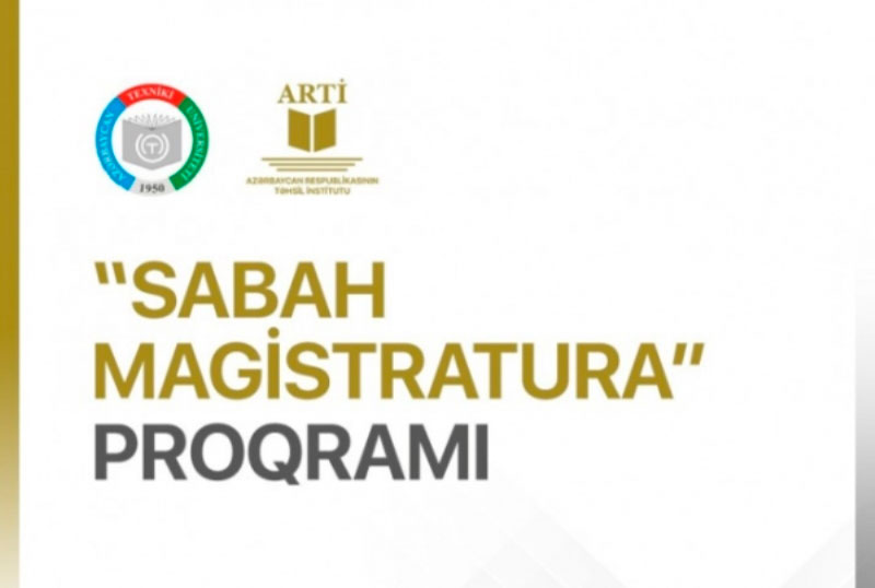 “SABAH Magistratura” proqramında “Elektron Kommersiya” ixtisaslaşması üzrə vakansiya