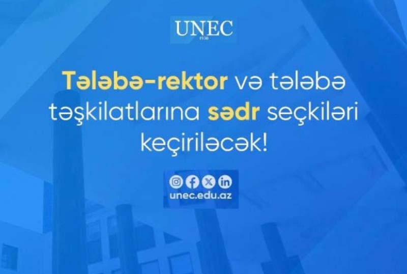 Tələbə təşkilatlarına sədr namizədliyi vermək istəyənlərin nəzərinə!