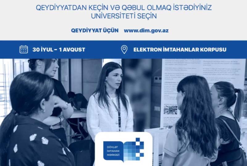 Dövlət İmtahan Mərkəzində ali təhsil müəssisələrinin sərgisi keçiriləcək