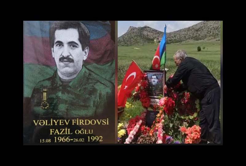 Maliyyə və m&uuml;hasibat fak&uuml;ltəsinin kollektivi Xocalı şəhidinin ailəsini ziyarət edib