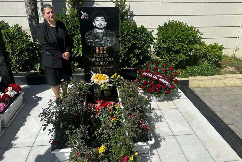 UNEC məzunu şəhid Hüseyn Muradovun xatirəsi ehtiramla anılıb