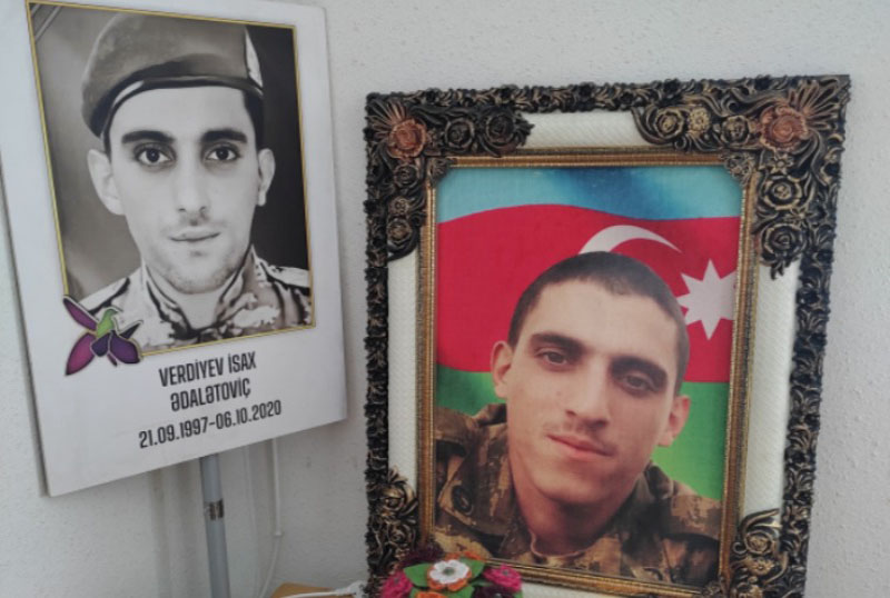 UNEC kollektivi şəhid İsax Verdiyevin və Naib Namətovun ailələrini ziyarət edib UNEC kollektivi şəhid İsax Verdiyevin və Naib Namətovun ailələrini ziyarət edib