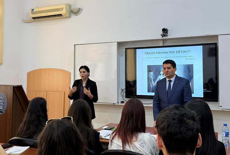 tedbir_MMF_120525 Prezident təqaüdçüsü: “Arzum UNEC-də qazandığım biliyi Azərbaycan iqtisadiyyatının inkişafına sərf etməkdir”