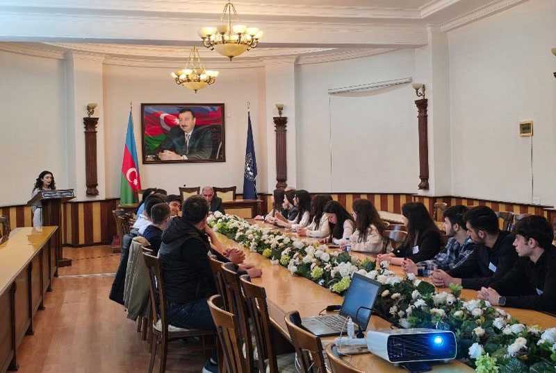 UNEC-də “Konstitusiya və suverenlik ili” elan olunması ilə bağlı tədbir keçirilib