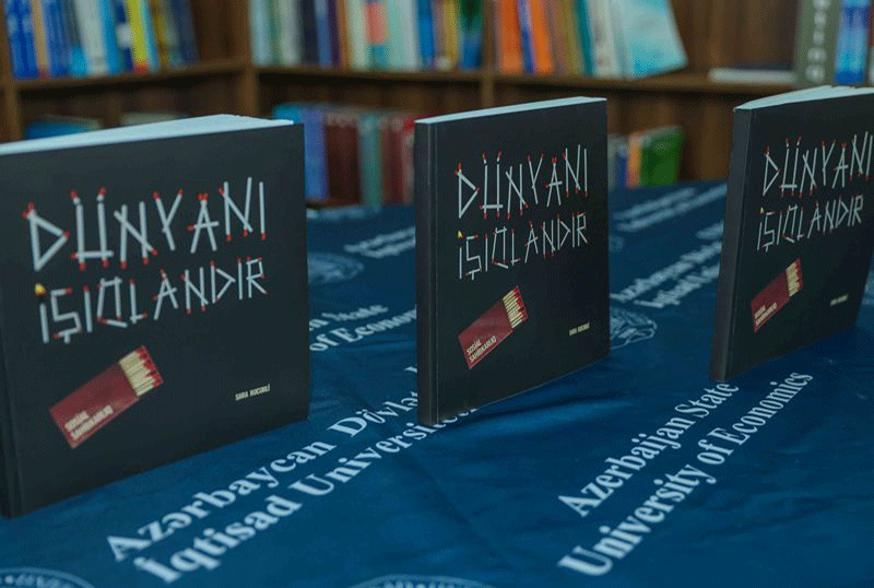 UNEC-də kitab təqdimatı: “Dünyanı işıqlandır”