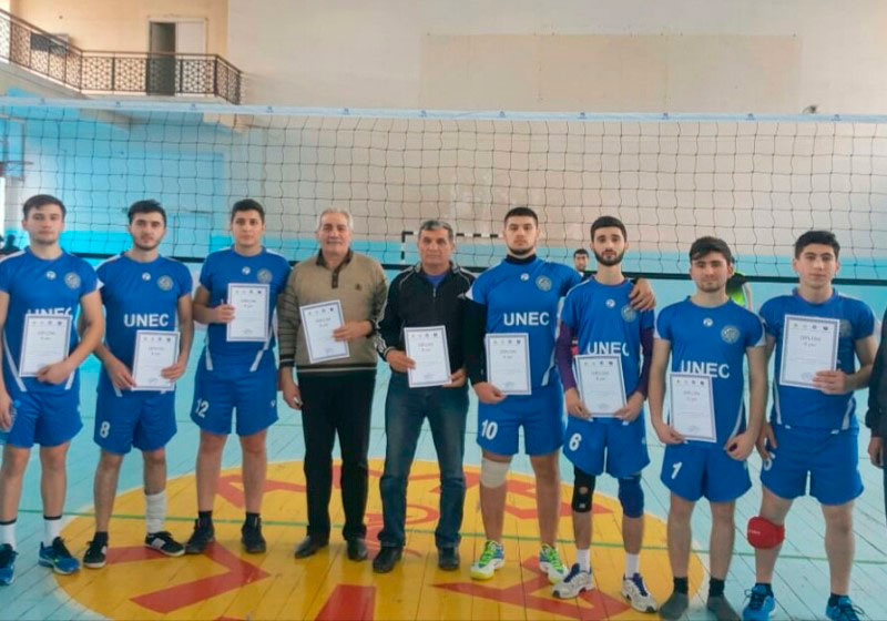 UNEC-in voleybol komandası XIV Respublika Universiadasında uğur qazanıb