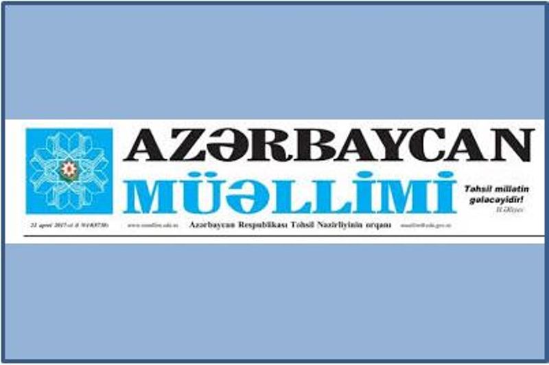 MELLİM_13 "Azərbaycan müəllimi" qəzeti