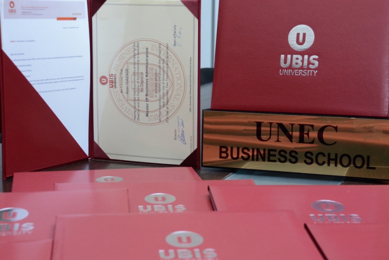 biznes_7509 Magistrlərin nəzərinə: UNEC-UBİS ikili magistr proqramına qəbul başlayır